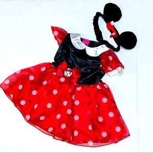 NWOT Disney Minnie Mouse Costume/Complete Outfit